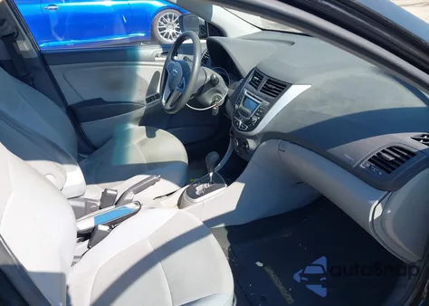 2012 Hyundai Accent Gs from USA, damaged, VIN KMHCT5AE8CU005841